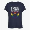 Best Sale ⭐ Disney Mickey Mouse True To Your Heart Rainbow T-Shirt ✨