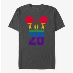 Best Sale 😉 Disney Mickey Mouse 28 Rainbow Pride T-Shirt ⭐