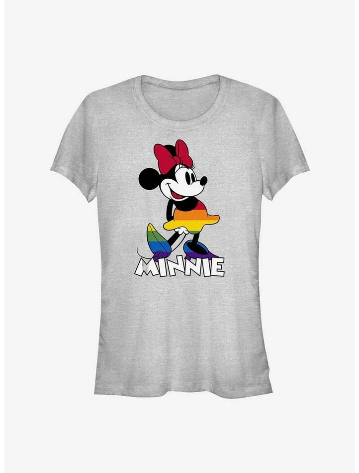 Outlet 🥰 Disney Minnie Mouse Minnie Rainbow Dress Pride T-Shirt ✔️ 1 Outlet 🥰 Disney Minnie Mouse Minnie Rainbow Dress Pride T-Shirt ✔️