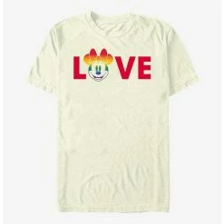Buy 🛒 Disney Minnie Mouse Minnie Love Rainbow Pride T-Shirt ❤️