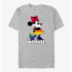 Budget ⭐ Disney Minnie Mouse Minnie Rainbow Dress Pride T-Shirt 🧨