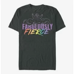 Flash Sale ✨ Disney The Little Mermaid Ursula Fabulously Fierce Rainbow T-Shirt 🔥