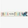 Cheap 🔔 Disney Lilo & Stitch Ohana Means Family Wall Decor 🥰