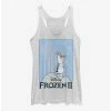 Promo ✔️ Disney Frozen 2 Olaf Cut Out 🔔 Girls Tank 🥰