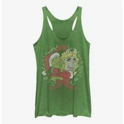 Discount 👏 Disney The Muppets Kermit And Piggy 🧨 Girls Tank ❤️