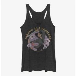 Cheapest 🎁 Disney Mulan Strong As A Princess Girls Tank ✔️