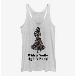 Cheap 🎁 Disney Snow White With A Smile 🥰 Girls Tank ✨