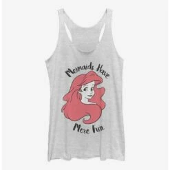 Coupon ⌛ Disney The Little Mermaid Mermaid Fun 🧨 Girls Tank ✔️
