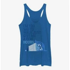 Best reviews of 🧨 Disney Pixar Inside Out Too Sad To Walk Girls Tank 🛒