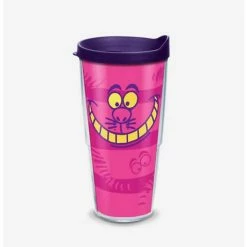 Top 10 🔥 Disney Alice in Wonderland Cheshire Cat 24oz Classic Tumbler With Lid ✔️