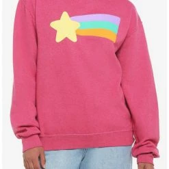 Best deal 👏 Gravity Falls Mabel's Rainbow Star Sweater Sweatshirt 😉