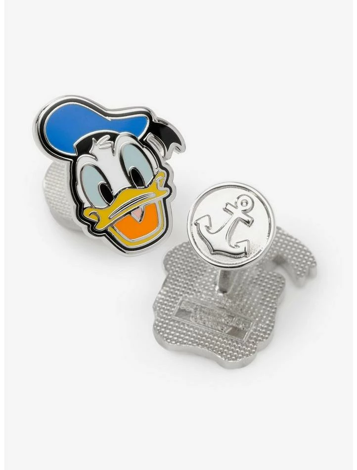 Hot Sale โค๏ธ Disney Donald Duck Two Faces Cufflinks ๐ 1 Hot Sale โค๏ธ Disney Donald Duck Two Faces Cufflinks ๐