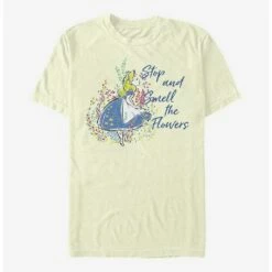 Wholesale ✔️ Disney Alice In Wonderland Smell The Flowers T-Shirt ⭐ 5 Wholesale ✔️ Disney Alice In Wonderland Smell The Flowers T-Shirt ⭐ -Dressup Outfits Shop 15908383 hi