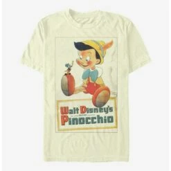 Buy 😉 Disney Pinocchio Vintage Poster T-Shirt ⭐ 5 Buy 😉 Disney Pinocchio Vintage Poster T-Shirt ⭐ -Dressup Outfits Shop 15908515 hi
