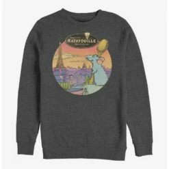 Wholesale 🔔 Disney Pixar Ratatouille Le Rat Parisian Crew Sweatshirt ✔️