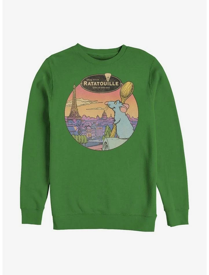 Wholesale ✨ Disney Pixar Ratatouille Le Rat Parisian Crew Sweatshirt ✔️ 1 Wholesale ✨ Disney Pixar Ratatouille Le Rat Parisian Crew Sweatshirt ✔️