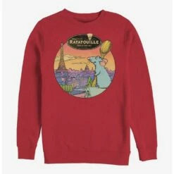 Best Sale ✔️ Disney Pixar Ratatouille Le Rat Parisian Crew Sweatshirt 😉