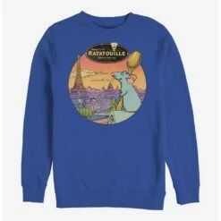 Best Sale 🌟 Disney Pixar Ratatouille Le Rat Parisian Crew Sweatshirt 🎁