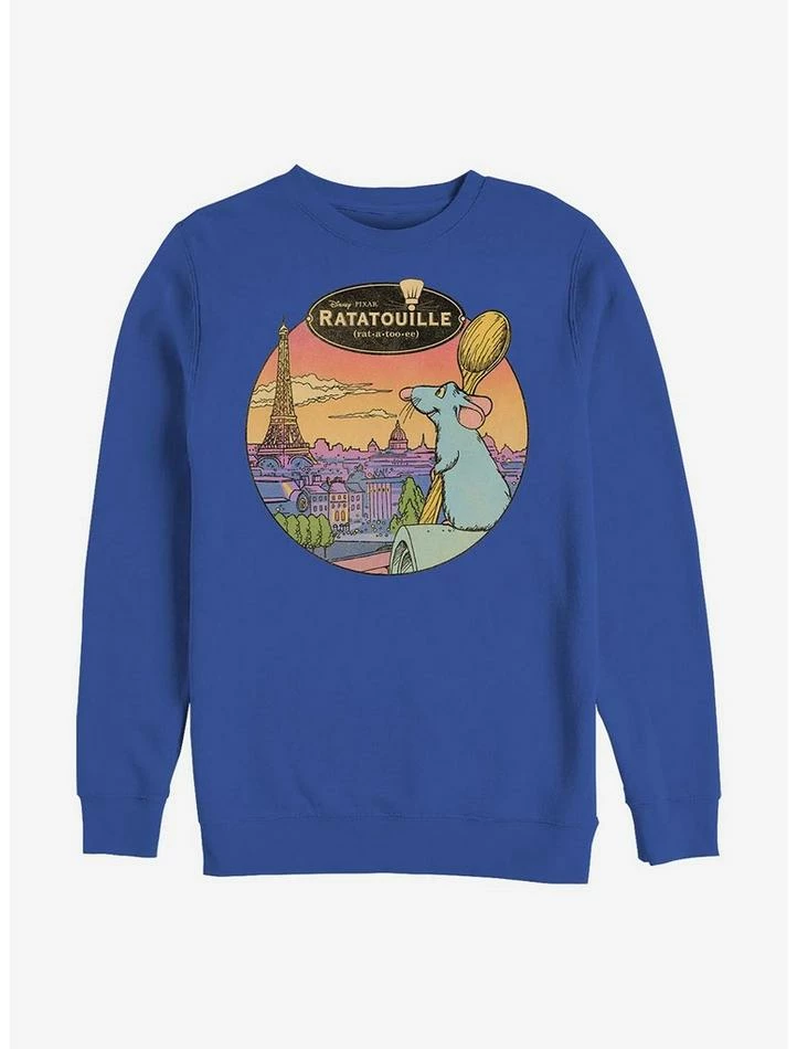 Best Sale π Disney Pixar Ratatouille Le Rat Parisian Crew Sweatshirt π 1 Best Sale π Disney Pixar Ratatouille Le Rat Parisian Crew Sweatshirt π