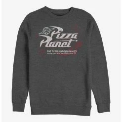 Hot Sale ✔️ Disney Pixar Toy Story Retro Pizza Planet Crew Sweatshirt 🎉