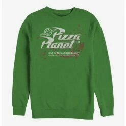 Best reviews of 👍 Disney Pixar Toy Story Retro Pizza Planet Crew Sweatshirt 💯