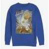 Hot Sale ⭐ Disney Pixar Up Travel Poster Crew Sweatshirt 🔔