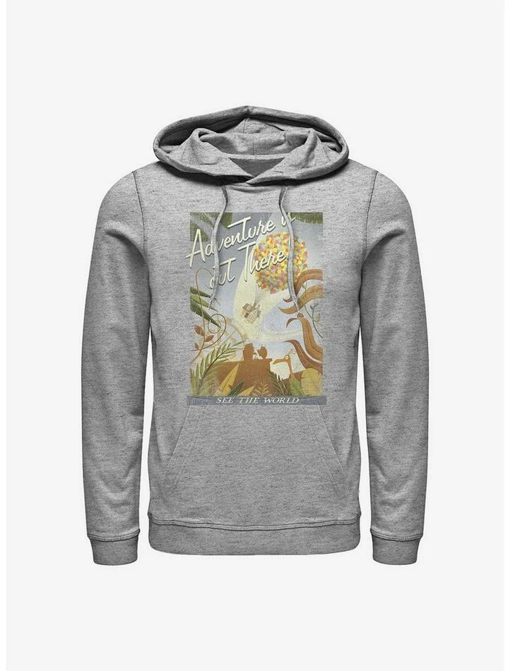 Outlet 💯 Disney Pixar Up Travel Poster Hoodie 👍 1 Outlet 💯 Disney Pixar Up Travel Poster Hoodie 👍