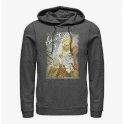 New ✔️ Disney Pixar Up Travel Poster Hoodie 🔥