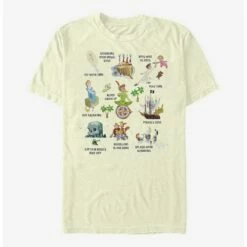 Top 10 🎁 Disney Peter Pan Icons T-Shirt 🔥