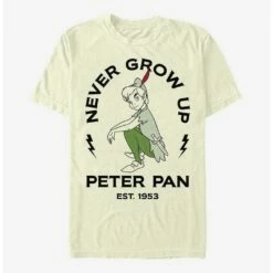 Promo ✔️ Disney Peter Pan Never Grow Up T-Shirt ⌛