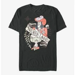 Cheap 👍 Disney Peter Pan Hook Card T-Shirt ✨
