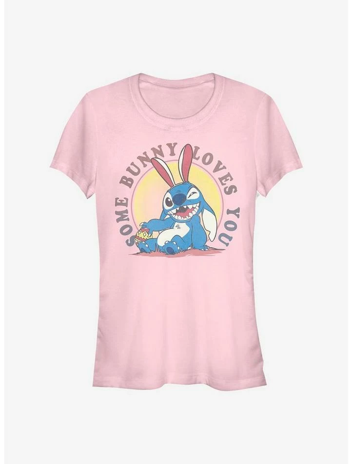 New 🥰 Disney Lilo & Stitch Some Bunny Loves You 👏 Girls T-Shirt ✔️ 1 New 🥰 Disney Lilo & Stitch Some Bunny Loves You 👏 Girls T-Shirt ✔️