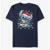 Outlet 🔔 Disney Lilo & Stitch Holiday Lights T-Shirt 🎁