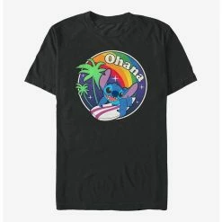 Best deal ✔️ Disney Lilo & Stitch Ohana Rainbow Redux T-Shirt 👍