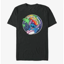 Hot Sale 🧨 Disney Lilo & Stitch Rainbow Ohana Means Family T-Shirt 🥰