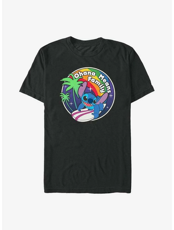 Hot Sale ๐งจ Disney Lilo & Stitch Rainbow Ohana Means Family T-Shirt ๐ฅฐ 1 Hot Sale ๐งจ Disney Lilo & Stitch Rainbow Ohana Means Family T-Shirt ๐ฅฐ