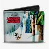 Hot Sale 😉 Disney Mickey Mouse Beware The Yeti Bifold Wallet 🛒
