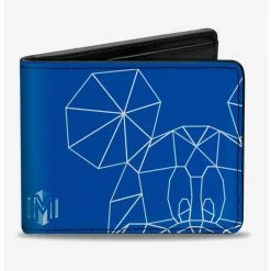Top 10 🧨 Disney Mickey Mouse Kaleidoscope Blueprint Bifold Wallet ⌛