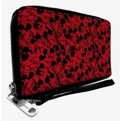 Buy ⌛ Disney Mickey Mouse Melting Zip Around Wallet ⌛