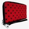 Best Sale 🎁 Disney Mickey Mouse Silhouette Zip Around Wallet ⭐