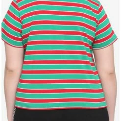 Deals ❤️ Disney Holiday Stripe Mock Neck Girls T-Shirt Plus Size ✨ 5 Deals ❤️ Disney Holiday Stripe Mock Neck Girls T-Shirt Plus Size ✨ -Dressup Outfits Shop 16022143 av2