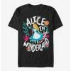 Outlet 🛒 Disney Alice In Wonderland Artsy Alice T-Shirt 👏