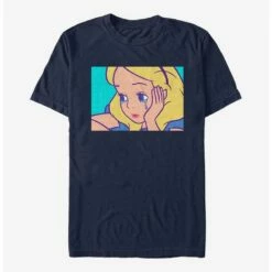 Promo ⭐ Disney Alice In Wonderland Sad Alice T-Shirt ❤️