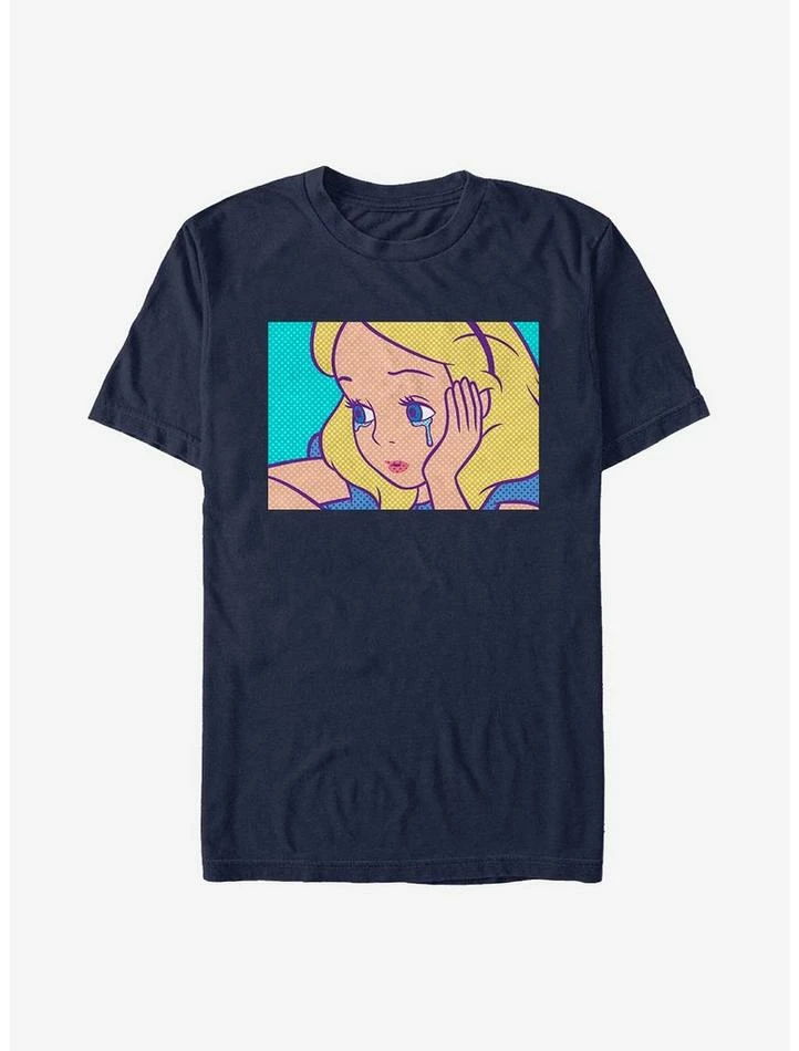 Promo ⭐ Disney Alice In Wonderland Sad Alice T-Shirt ❤️ 1 Promo ⭐ Disney Alice In Wonderland Sad Alice T-Shirt ❤️