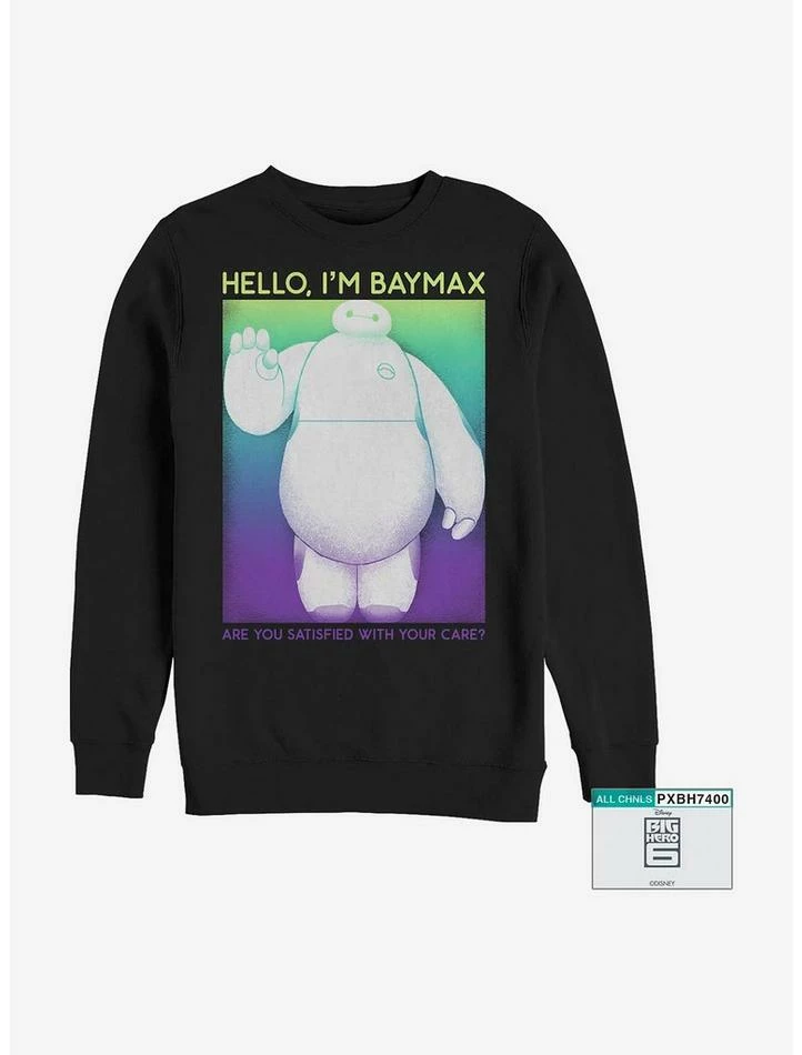 Brand new β¨ Disney Big Hero 6 Baymax Wave Crew Sweatshirt π₯ 1 Brand new β¨ Disney Big Hero 6 Baymax Wave Crew Sweatshirt π₯