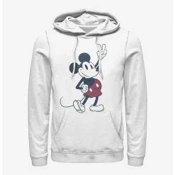 Hot Sale 😉 Disney Mickey Mouse Peace Sign Mickey Hoodie ⭐