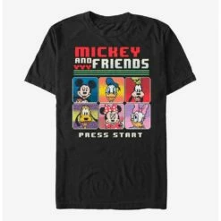 Deals 🌟 Disney Mickey Mouse Pixel Friends T-Shirt ⭐