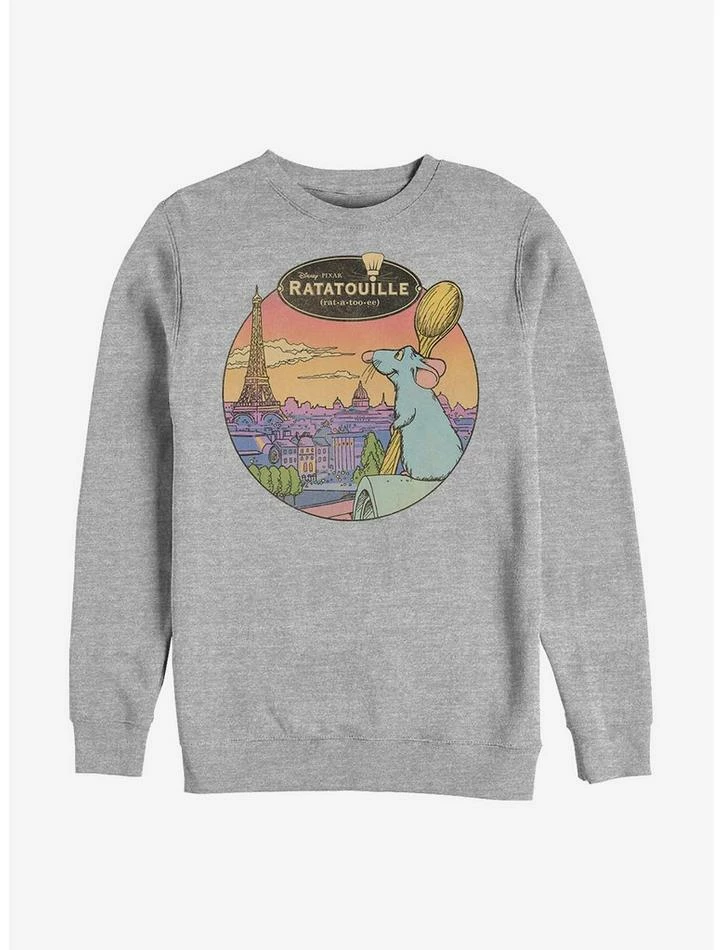 Best Sale 👍 Disney Pixar Ratatoiulle Le Rat Parisian Crew Sweatshirt ✔️ 1 Best Sale 👍 Disney Pixar Ratatoiulle Le Rat Parisian Crew Sweatshirt ✔️