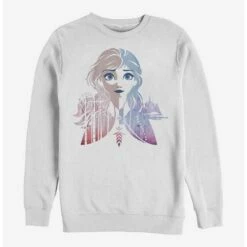 Coupon 💯 Disney Frozen 2 Anna Seasons Crew Sweatshirt ✔️