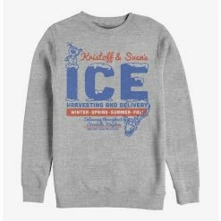 Brand new ✔️ Disney Frozen Kristoff & Sven's Ice Crew Sweatshirt ⭐
